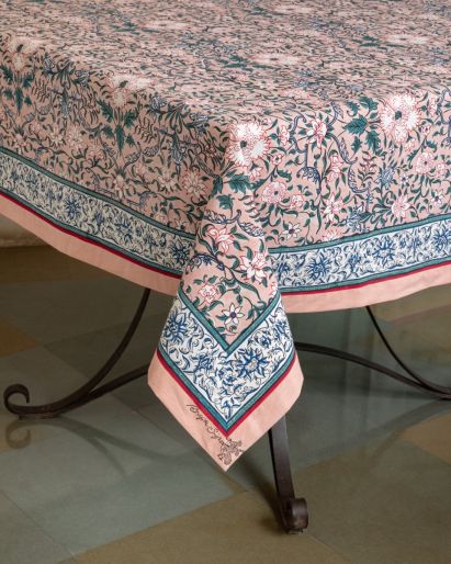 Tablecloth Pink Gud Amapola-140 X 140 
