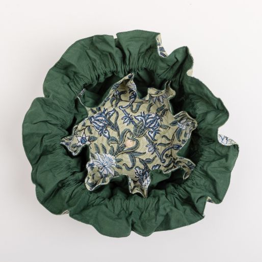 Jewellery Pouch(Green Amapola Jal)